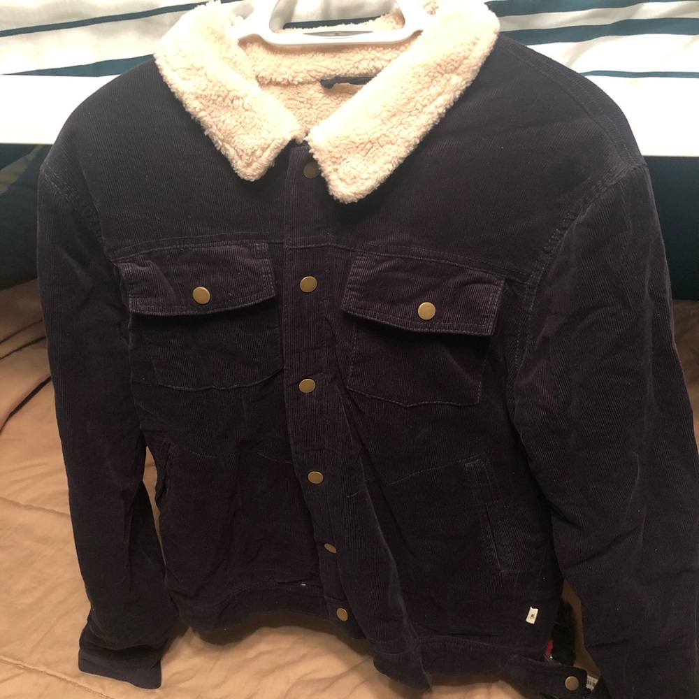 Corduroy Sherpa jacket Size Large